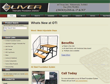 Tablet Screenshot of olivertechnologies.com